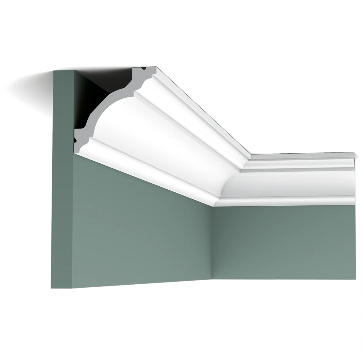 C213 Corniche plafond Orac Decor- 8x8x200cm (h x p x L) - moulure décorative polyuréthane - Image 3