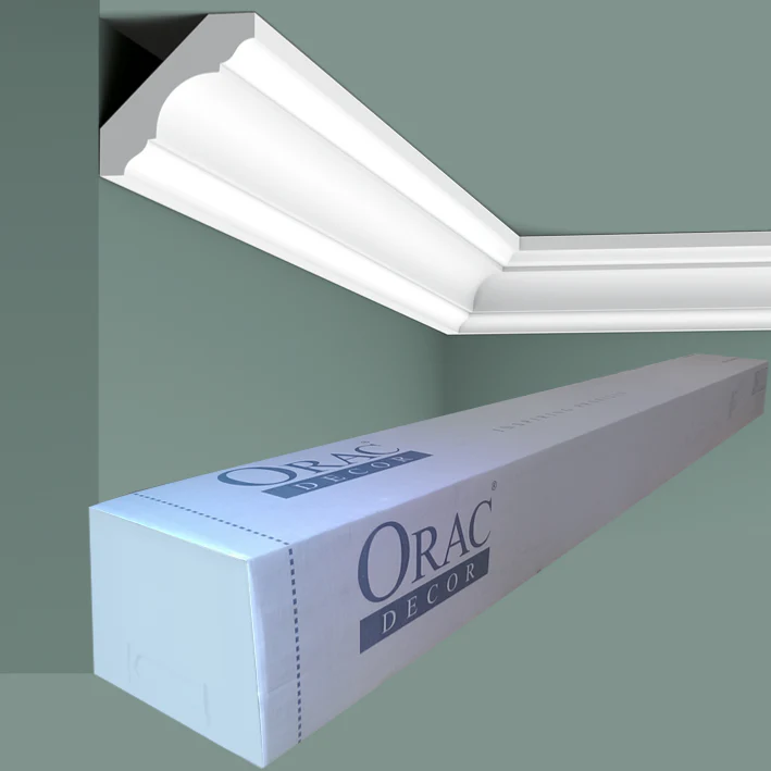 C215 Corniche plafond Orac Decor - 4,5x4,5x200cm (h x p x L) - moulure décorative polyuréthane - Image 5