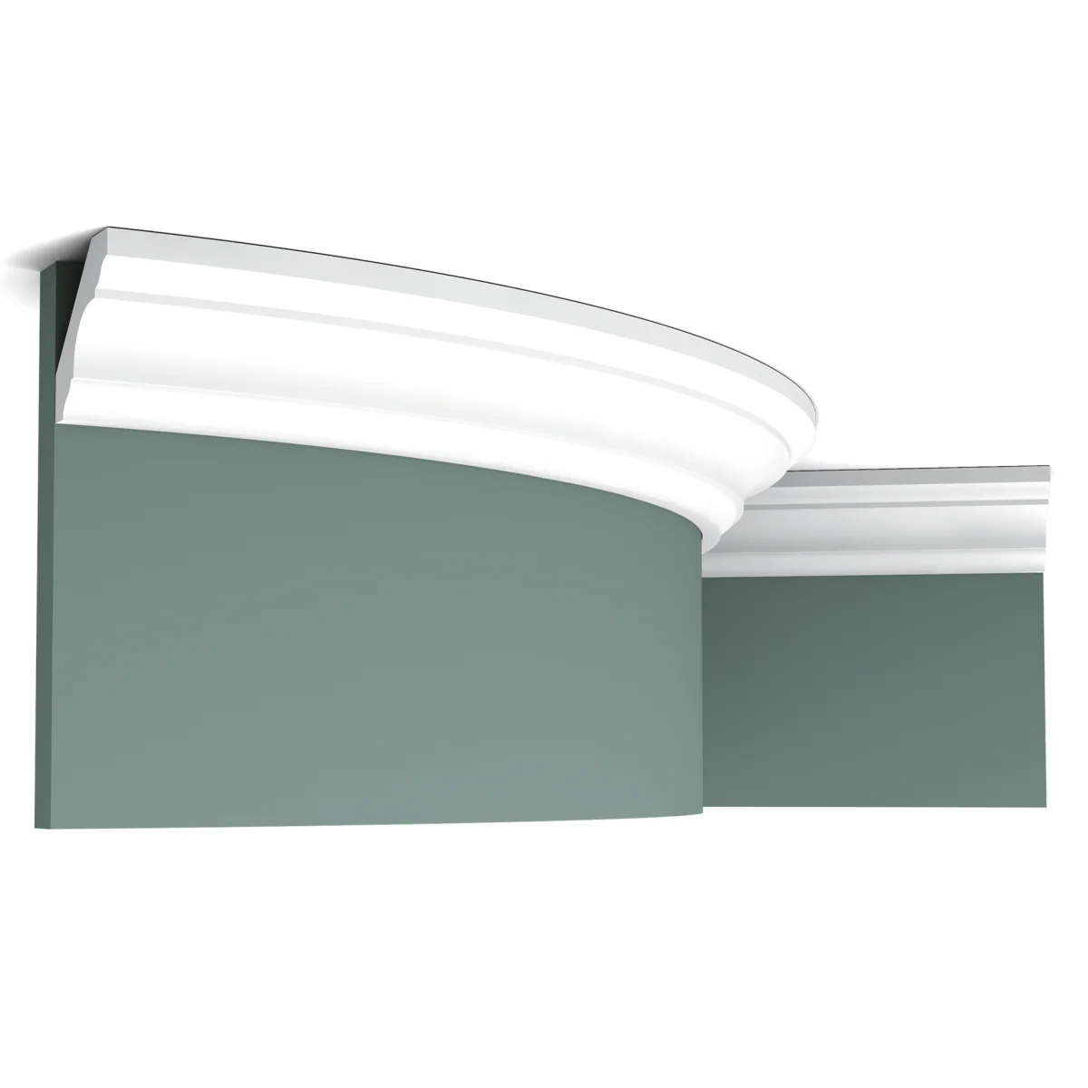 C215F Flexible Corniche plafond Orac Decor - 4,5x4,5x200cm (h x p x L) - moulure décorative polyuréthane - Image 3