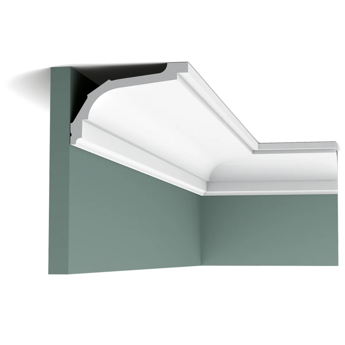 C220 Corniche plafond Orac Decor - 7,5x11,5x200cm (h x p x L) - moulure décorative polyuréthane - Image 2