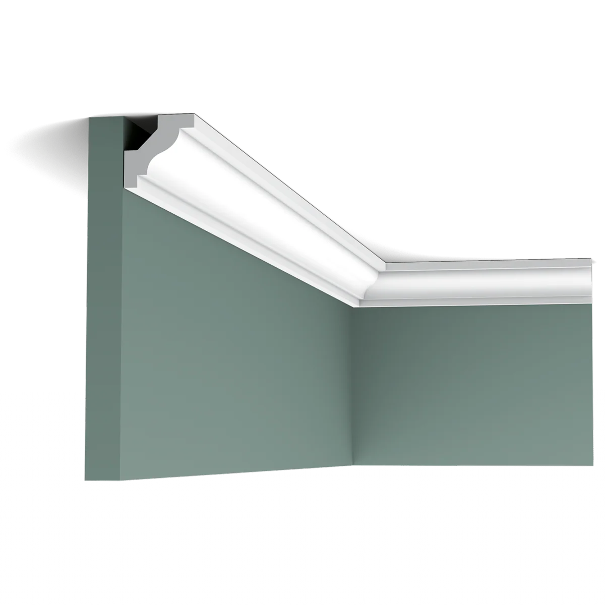 C230 Corniche plafond Orac Decor- 3x3x200cm (h x p x L) - moulure décorative polyuréthane - Image 2