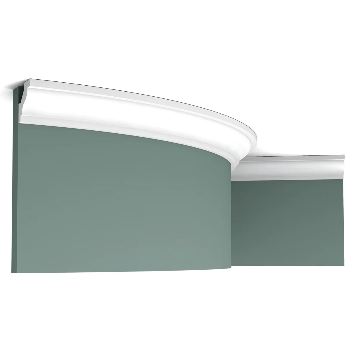C230F Flexible Corniche plafond Orac Decor- 3x3x200cm (h x p x L) - moulure décorative polyuréthane - Image 2