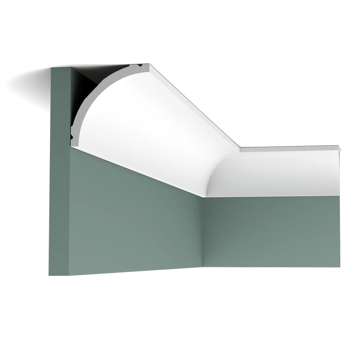 C240 Corniche plafond Orac Decor - 8x8x200cm (h x p x L) - moulure décorative polyuréthane - Image 2
