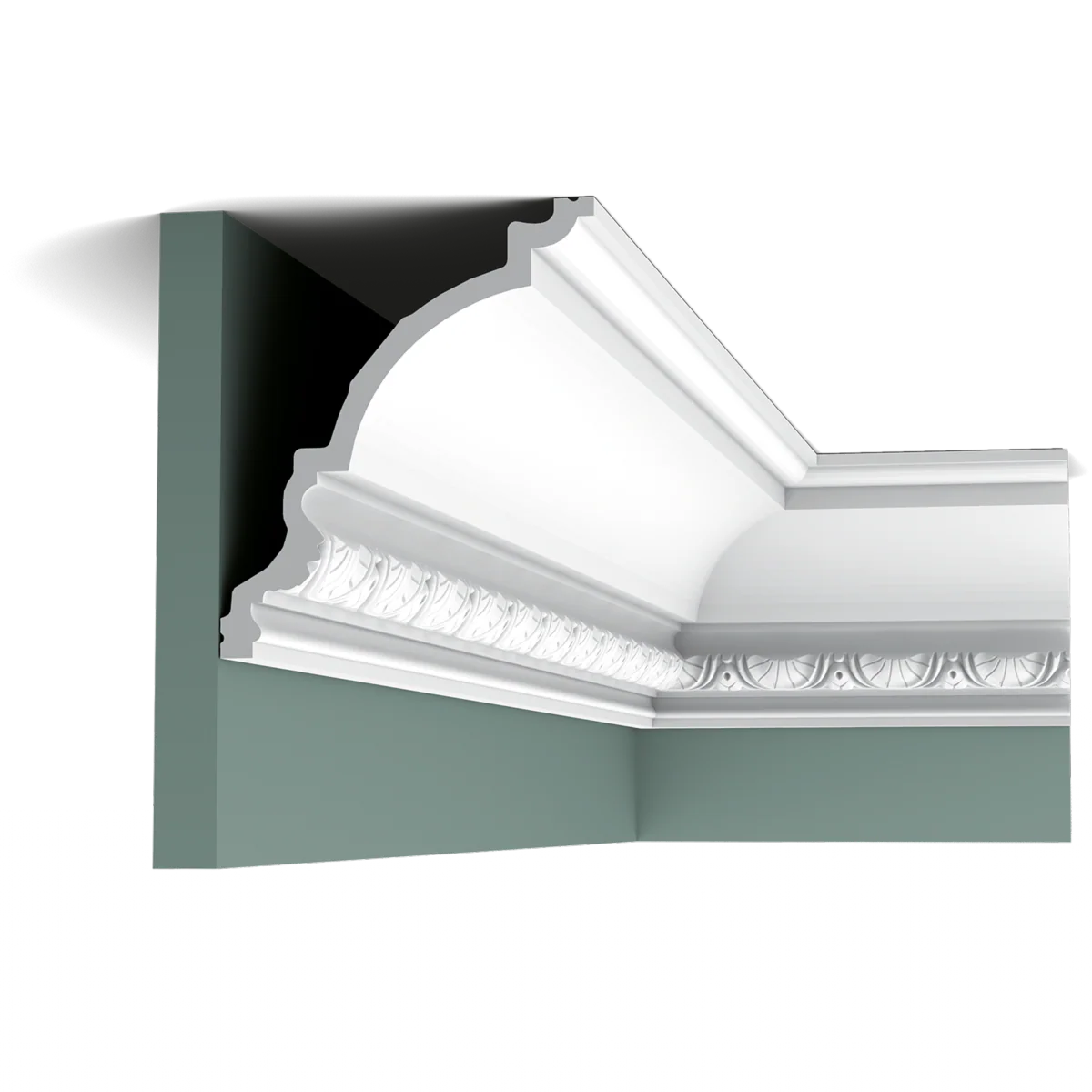 C301 Corniche plafond Orac Decor - 17x14x200cm (h x p x L) - moulure décorative polyuréthane - Image 4