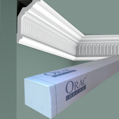 C304 Corniche plafond Orac Decor - 12x7x200cm (h x p x L) - moulure décorative polyuréthane - Image 6