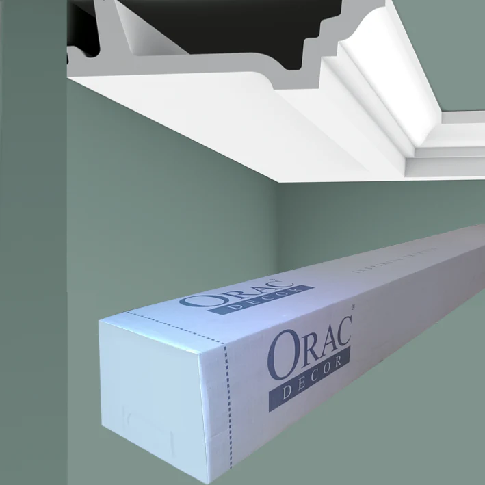 C305 Corniche plafond Orac Decor - 4,5x15,5x200cm (h x p x L) - moulure décorative polyuréthane - Image 8