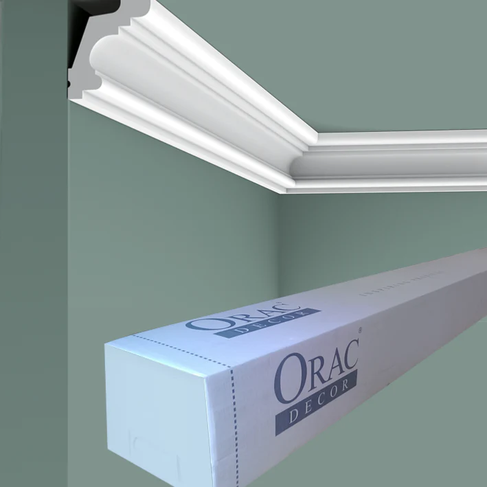 C322 Corniche plafond Orac Decor - 5x4x200cm (h x p x L) - moulure décorative polyuréthane - Image 8