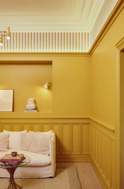 C328 BURLINGTON Corniche plafond Orac - 9x6,8x200cm (h x p x L) - moulure décorative polyuréthane - Image 2