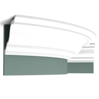 C334 Corniche plafond Orac Decor - 15x19,5x200cm (h x p x L) - moulure décorative polyuréthane - Image 9