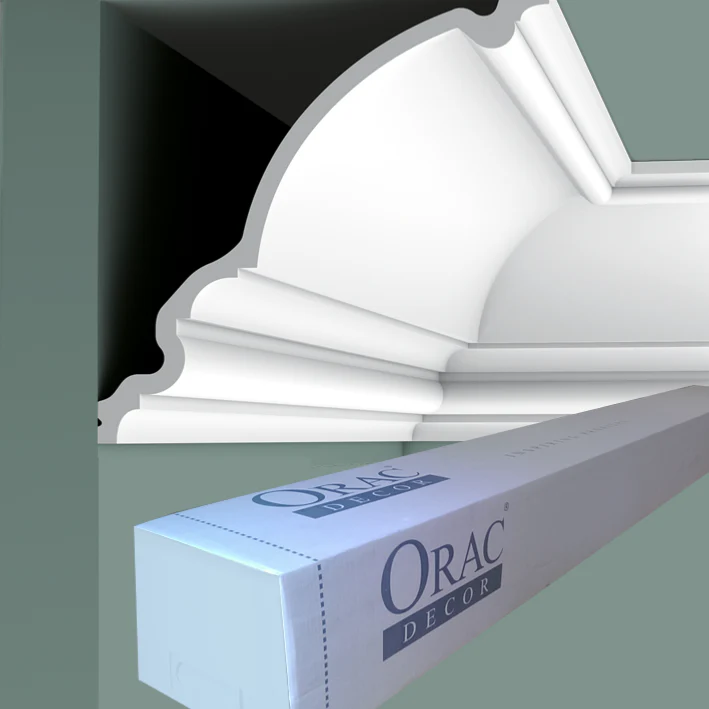 C336 Corniche plafond polyuréthane Orac Decor Luxxus - 27x26x200cm (h x p x L) - moulure décorative - Image 7