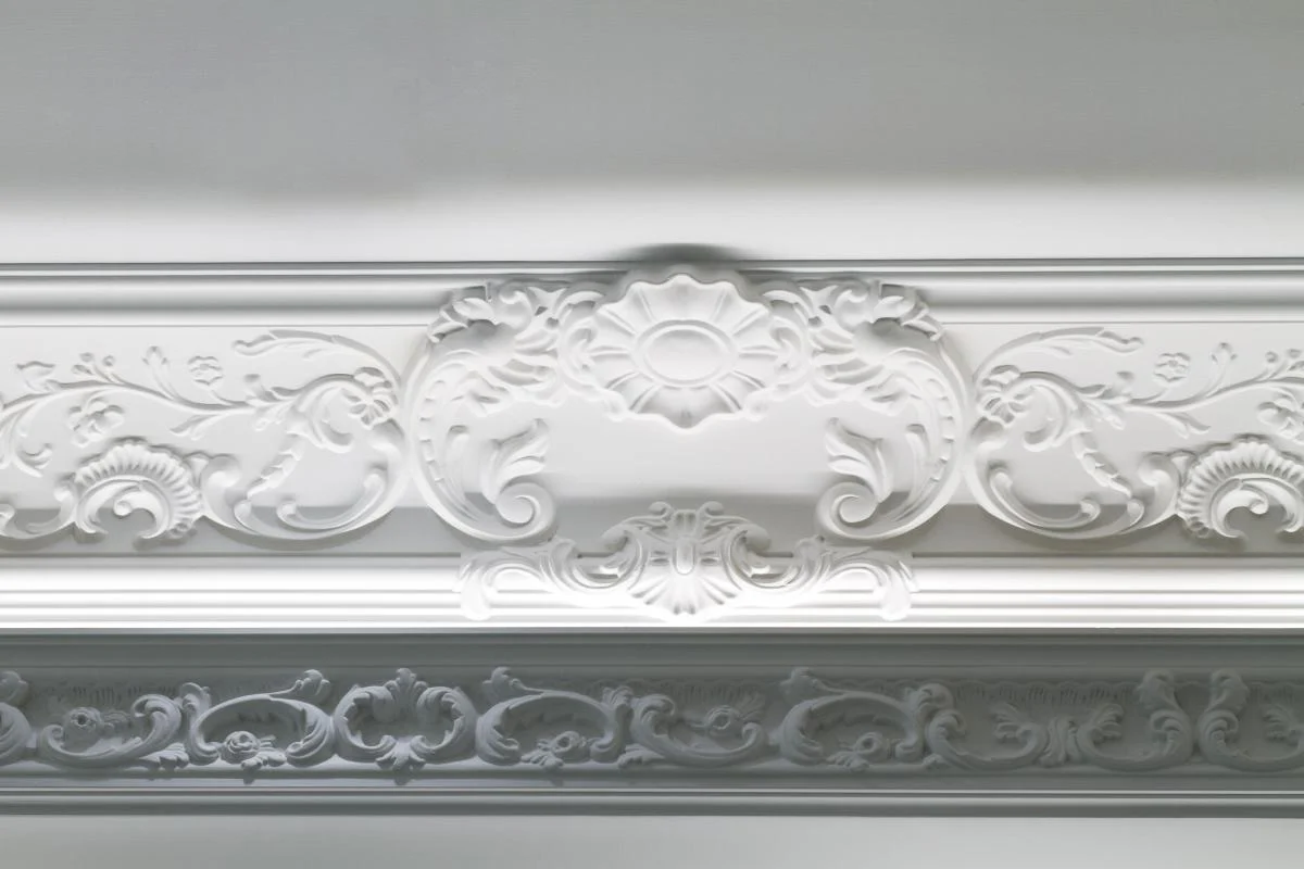 C338A Corniche plafond polyuréthane Orac Decor Luxxus - 18x18x200cm (h x p x L) - moulure décorative - Image 4