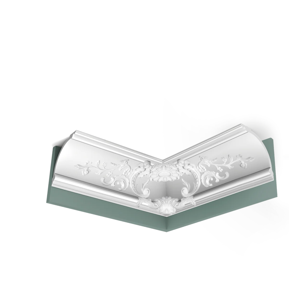C338B Corniche plafond polyuréthane Orac Decor Luxxus - 18x18x200cm (h x p x L) - moulure décorative - Image 5