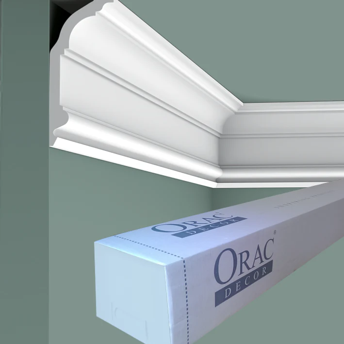 C339 Corniche plafond Orac Decor - 14x6x200cm (h x p x L) - moulure décorative polyuréthane - Image 5