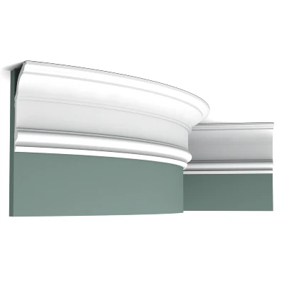 C339 Corniche plafond Orac Decor - 14x6x200cm (h x p x L) - moulure décorative polyuréthane - Image 6