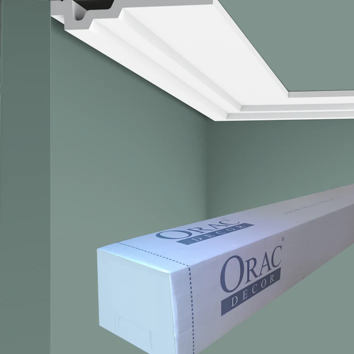 C353 Corniche plafond polyuréthane Orac Decor Luxxus - 3,5x16,5x200cm (h x p x L) moulure décorative - Image 7