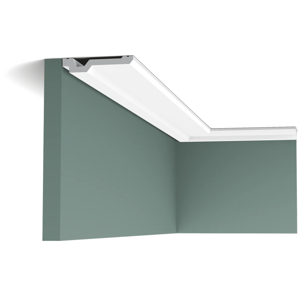 C356 Corniche plafond polyuréthane Orac Decor Luxxus - 2x10x200cm (h x p x L) - moulure décorative - Image 2