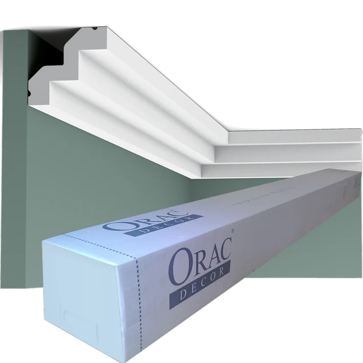 C602 Corniche plafond Orac Decor - 5,5x5x200cm (h x p x L) - moulure décorative polyuréthane - Image 4