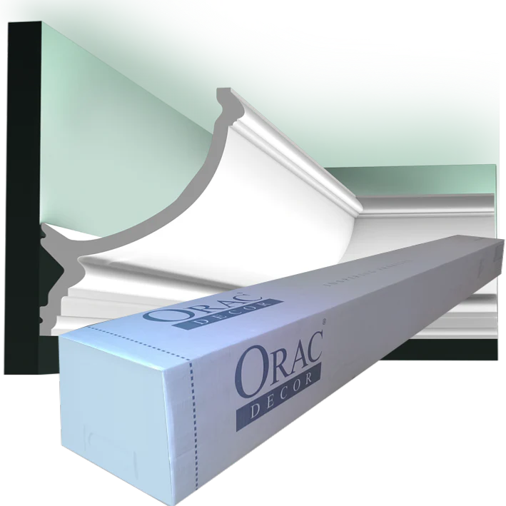 C900 Corniche plafond pour éclairage indirect Orac Decor - 17x14,5x200cm (h x p x L)  - moulure décorative polyuréthane - Image 9