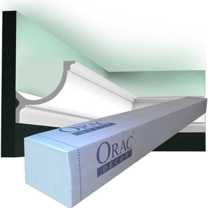 C902 Corniche plafond pour éclairage indirect Orac Decor - 10x10x200cm (h x p x L) - moulure décorative polyuréthane - Image 6