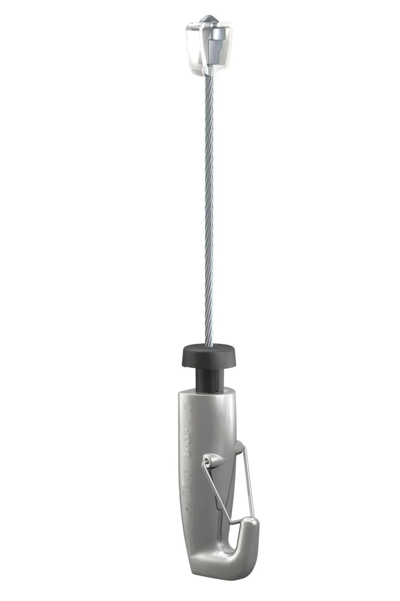 Câble acier Twister Lock - 2,5 mm R70 Newly - Cimaise tableau Museum Line Newly - Image 3