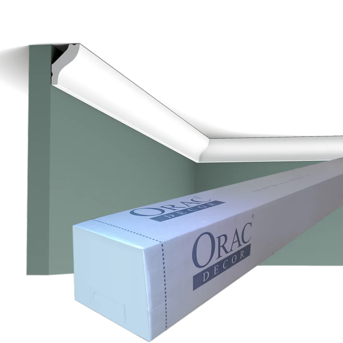 CB500 Corniche plafond Orac Decor - 2,5x1,8x200cm (h x p x L) - polystyrène - Image 3