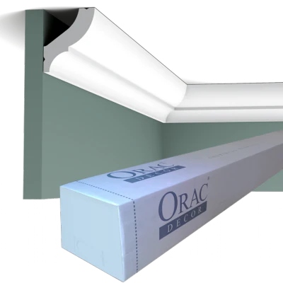 CB502 Corniche plafond Orac Decor - 5,9x4,9x200cm (h x p x L) - polystyrène - Image 3