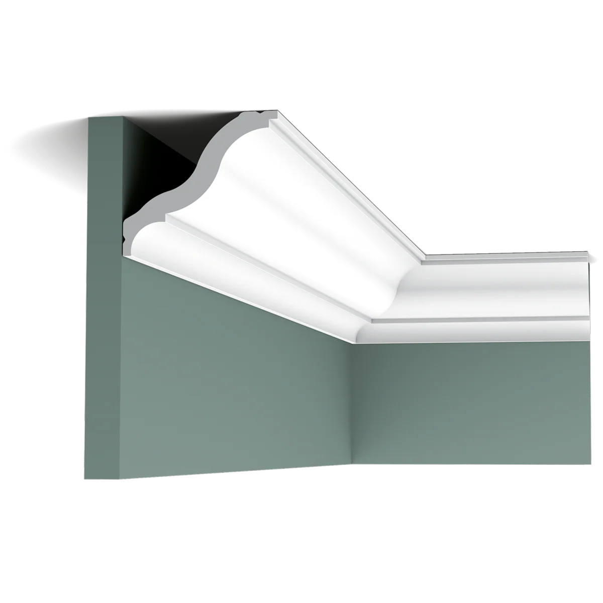 CB503 Corniche plafond Orac Decor - 8,2x9,2x200cm (h x p x L) - moulure décorative polystyrène - Image 3