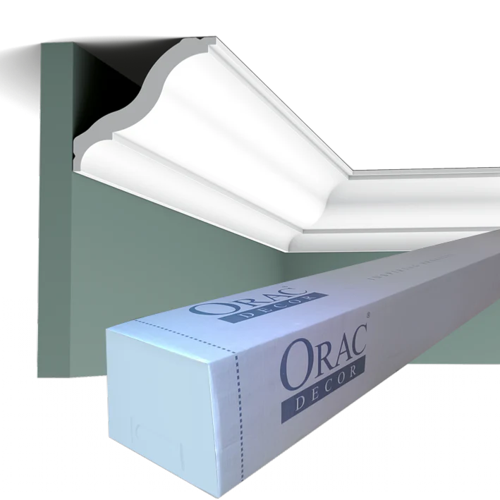 CB503 Corniche plafond Orac Decor - 8,2x9,2x200cm (h x p x L) - moulure décorative polystyrène - Image 4