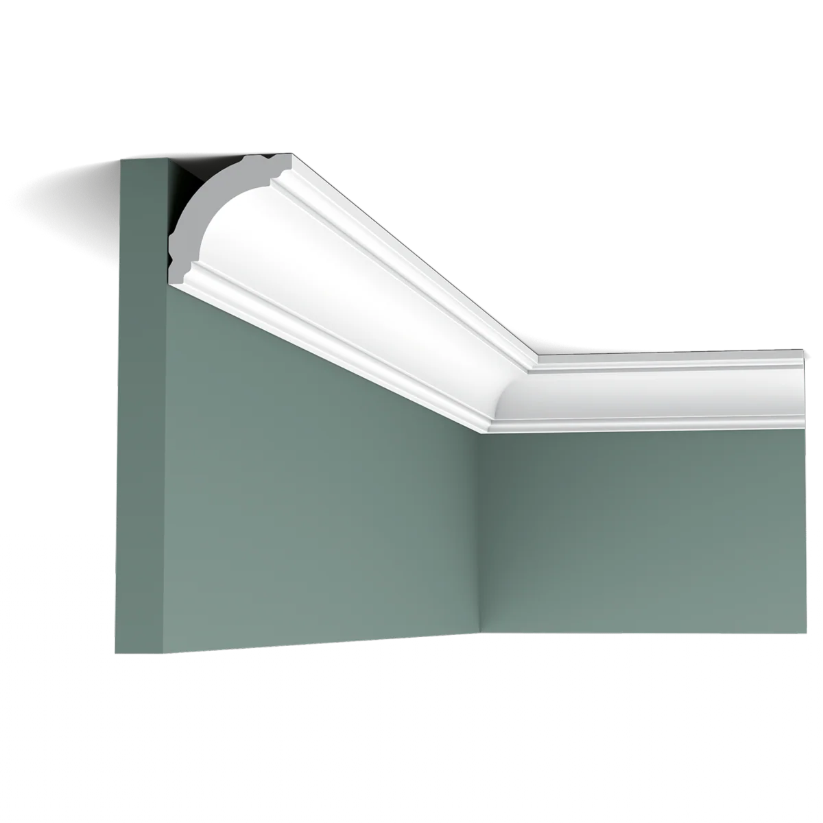 CB510 Corniche plafond Orac Decor - 4x4x200cm (h x p x L) - polystyrène - Image 3
