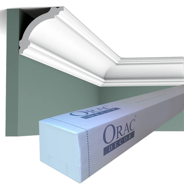 CB511 Corniche plafond Orac Decor - 6,7x6,7x200cm (h x p x L) - moulure décorative polystyrène - Image 4