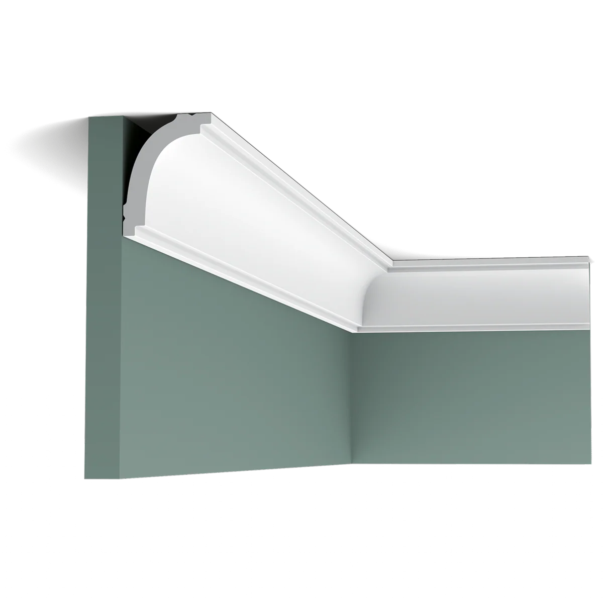 CB523 Corniche plafond Orac Decor - 5,9x4,4x200cm (h x p x L) - polystyrène - Image 3