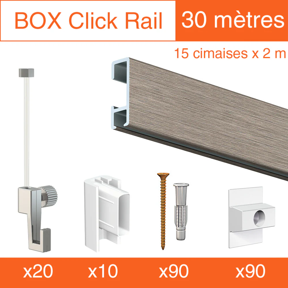 Cimaise Box Artiteq Click ÉCO - Kit accrochage tableau - Image 14