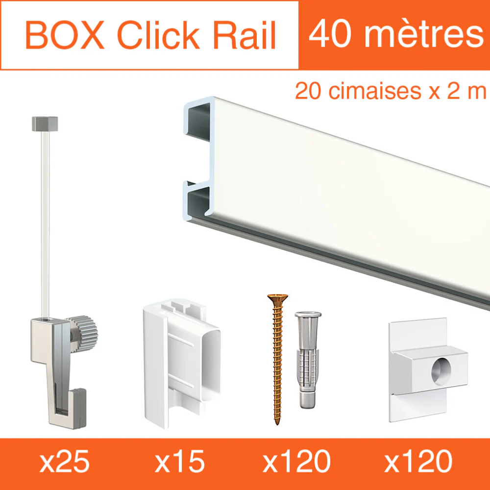 Cimaise Box Artiteq Click ÉCO - Kit accrochage tableau - Image 16