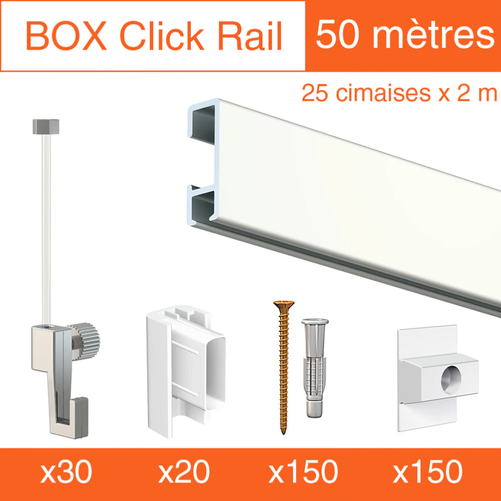 Cimaise Box Artiteq Click ÉCO - Kit accrochage tableau - Image 20