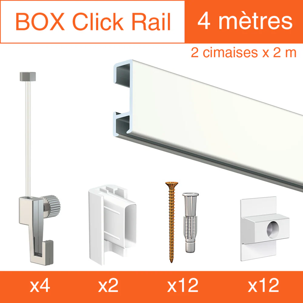 Cimaise Box Artiteq Click ÉCO - Kit accrochage tableau - Image 3