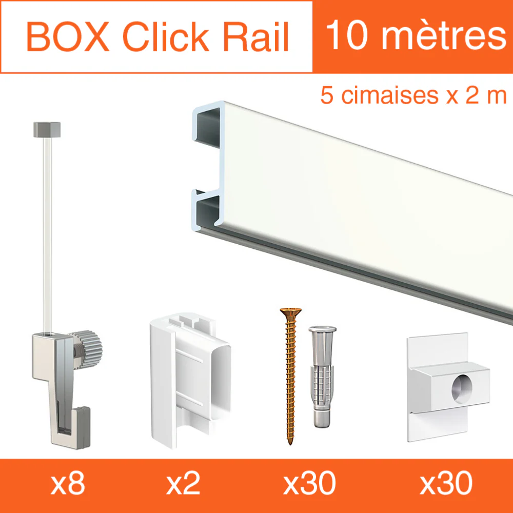 Cimaise Box Artiteq Click ÉCO - Kit accrochage tableau - Image 4