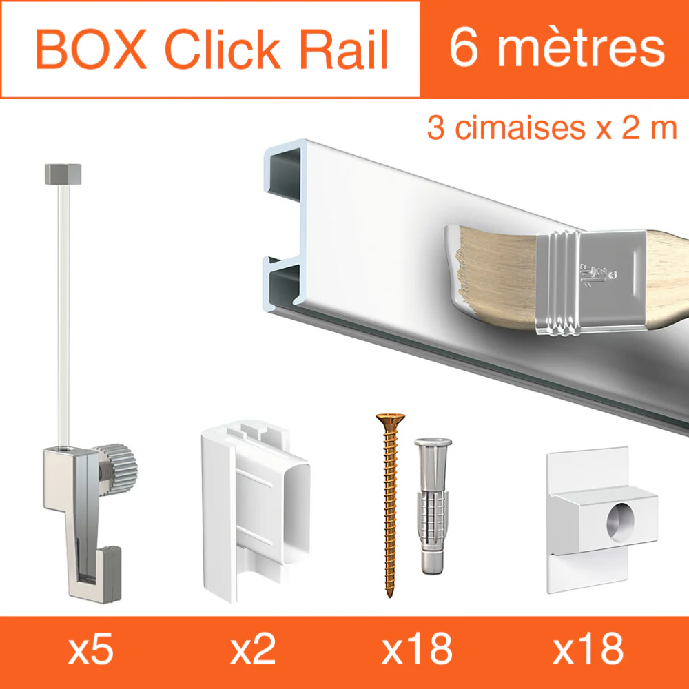 Cimaise Box Artiteq Click ÉCO - Kit accrochage tableau - Image 9