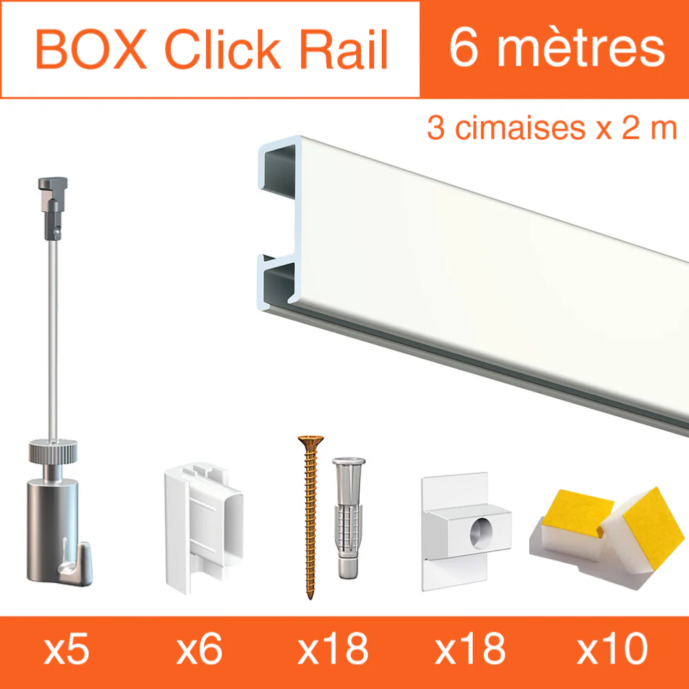 Cimaise Box Artiteq Click PREMIUM - Kit accrochage tableau - Image 5
