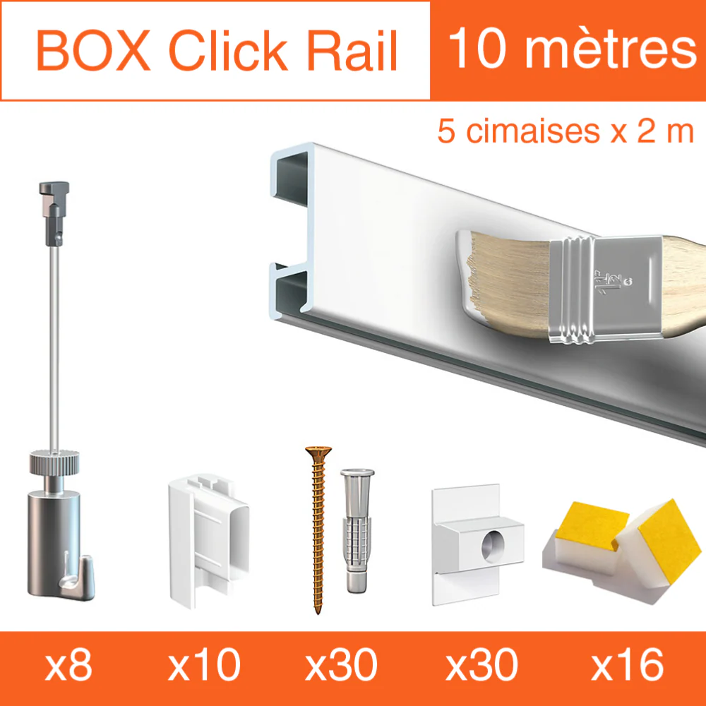 Cimaise Box Artiteq Click PREMIUM - Kit accrochage tableau - Image 7