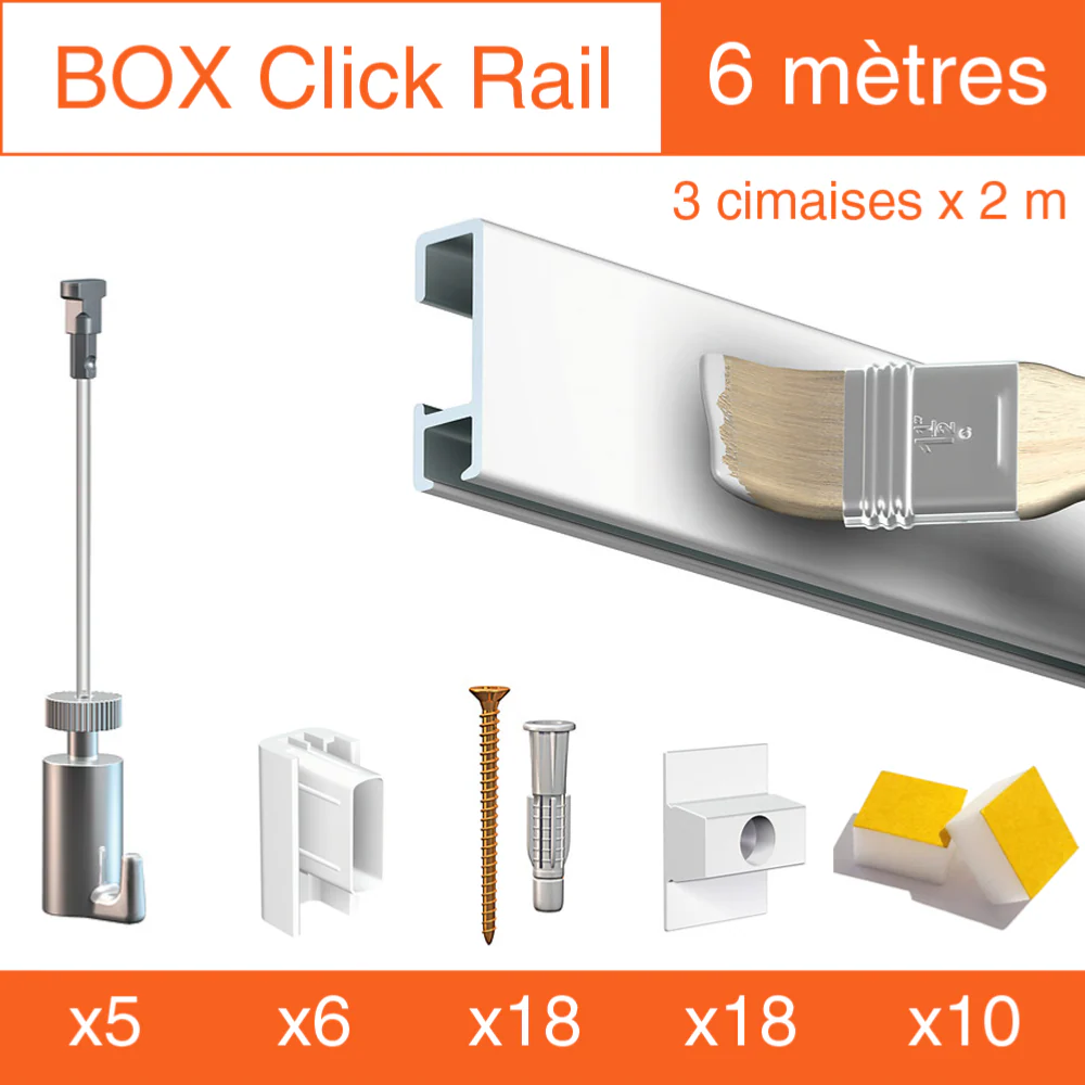 Cimaise Box Artiteq Click PREMIUM - Kit accrochage tableau - Image 9