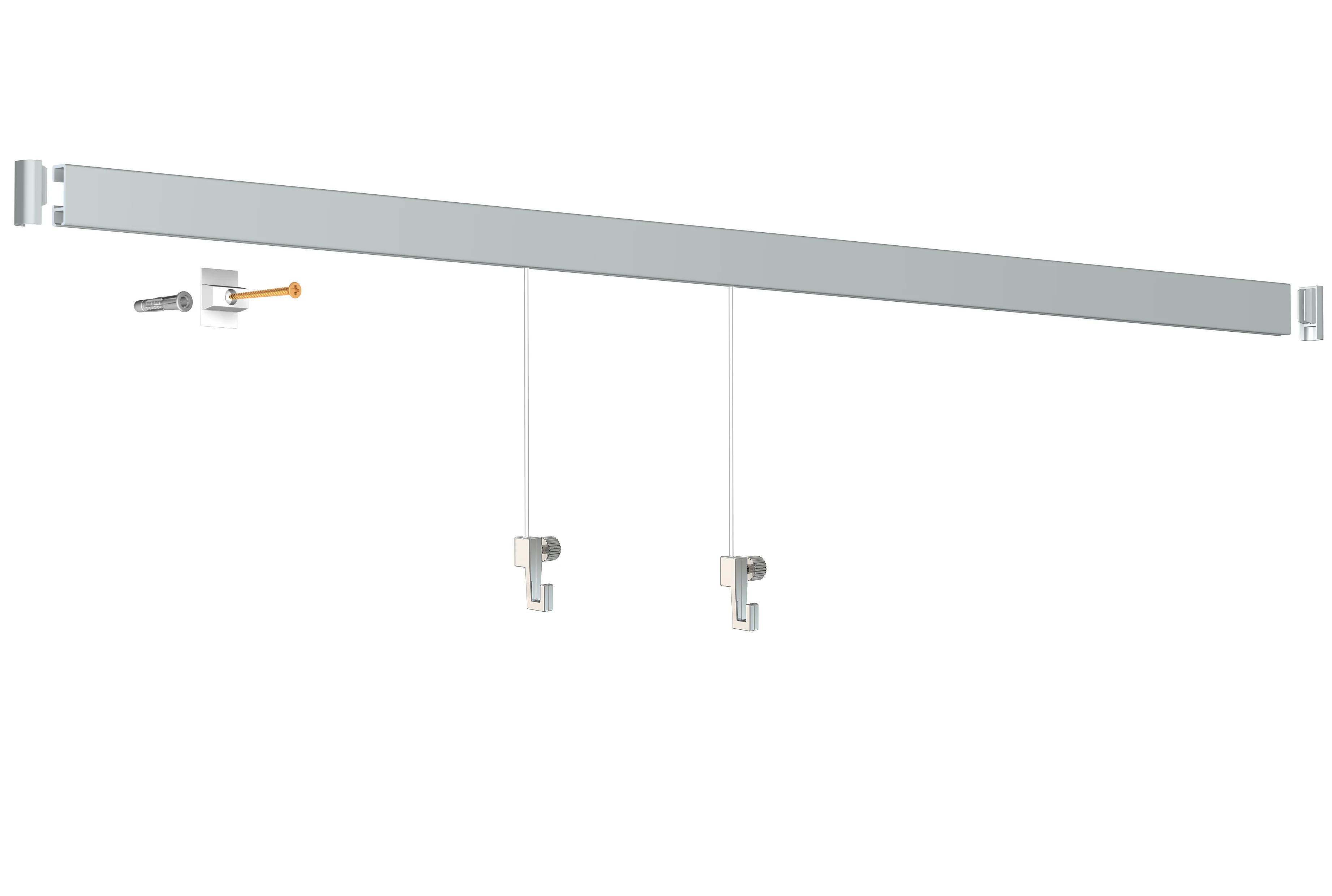 Cimaise Box ÉCO Click Rail 200 cm - Kit tout en un - Image 10