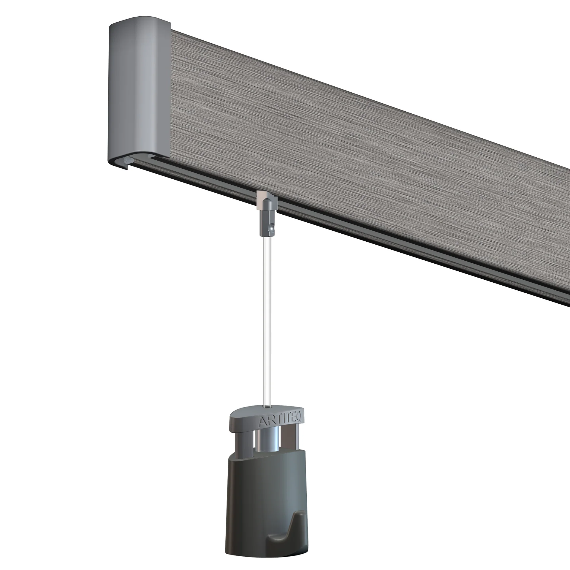Cimaise Box PREMIUM Click Rail 200 cm - Kit tout en un - Image 12