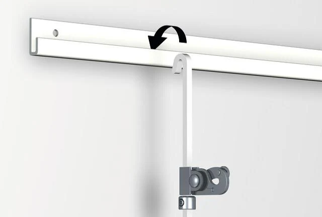 Cimaise Classic+ Rail 200 cm - 80kg - Cimaise Tableau Artiteq - Image 8