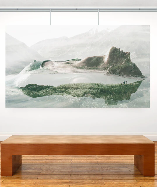 Cimaise Classic+ Rail 200 cm - 80kg - Cimaise Tableau Artiteq - Image 12