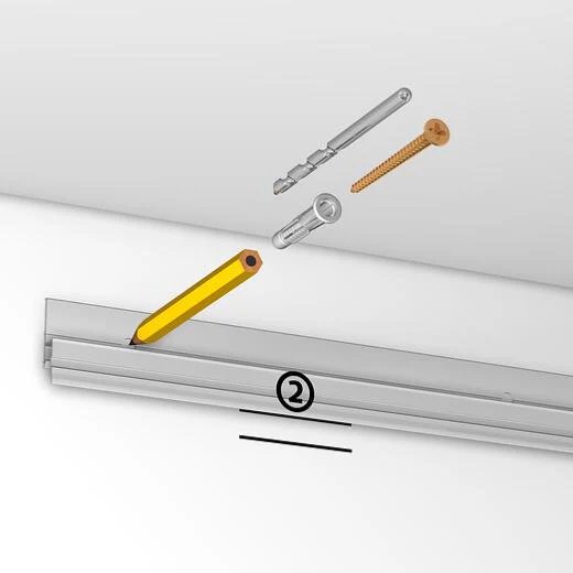 Cimaise Deco Rail 200 cm - Cimaise Tableau Artiteq - Image 6