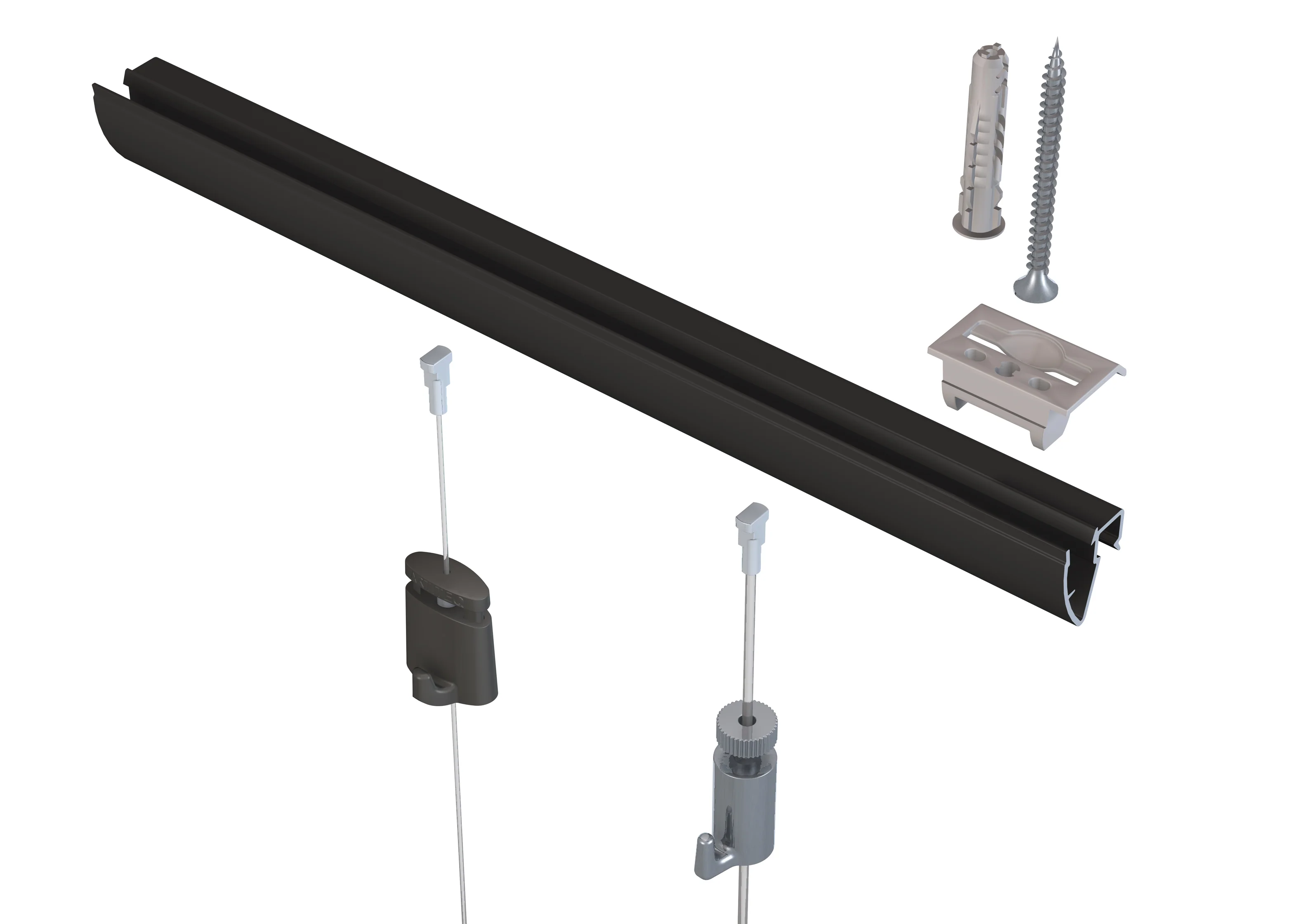 Cimaise Plafond Click Up Rail 200cm - Cimaise Tableau Artiteq - Image 12