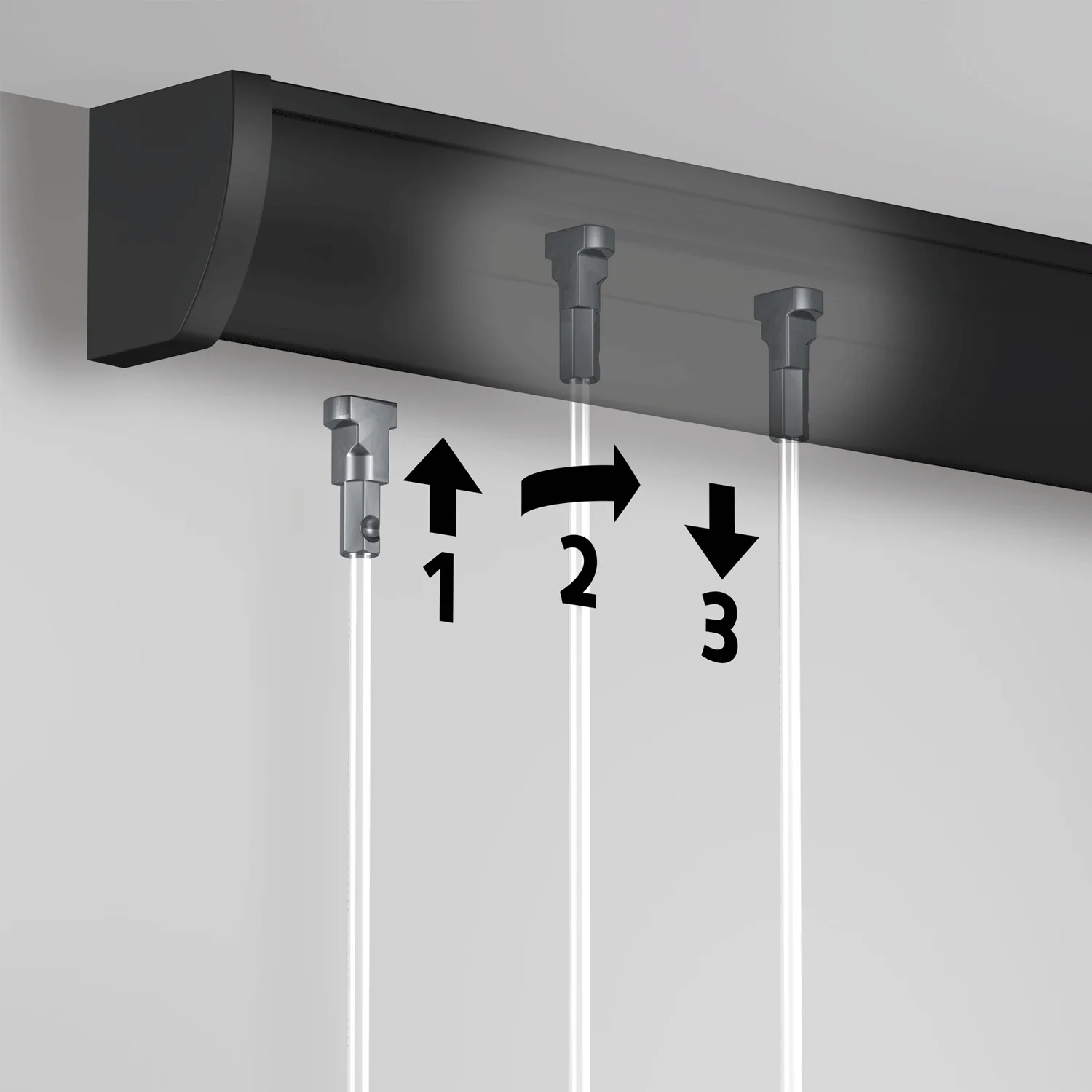 Cimaise Plafond Click Up Rail 200cm - Cimaise Tableau Artiteq - Image 9