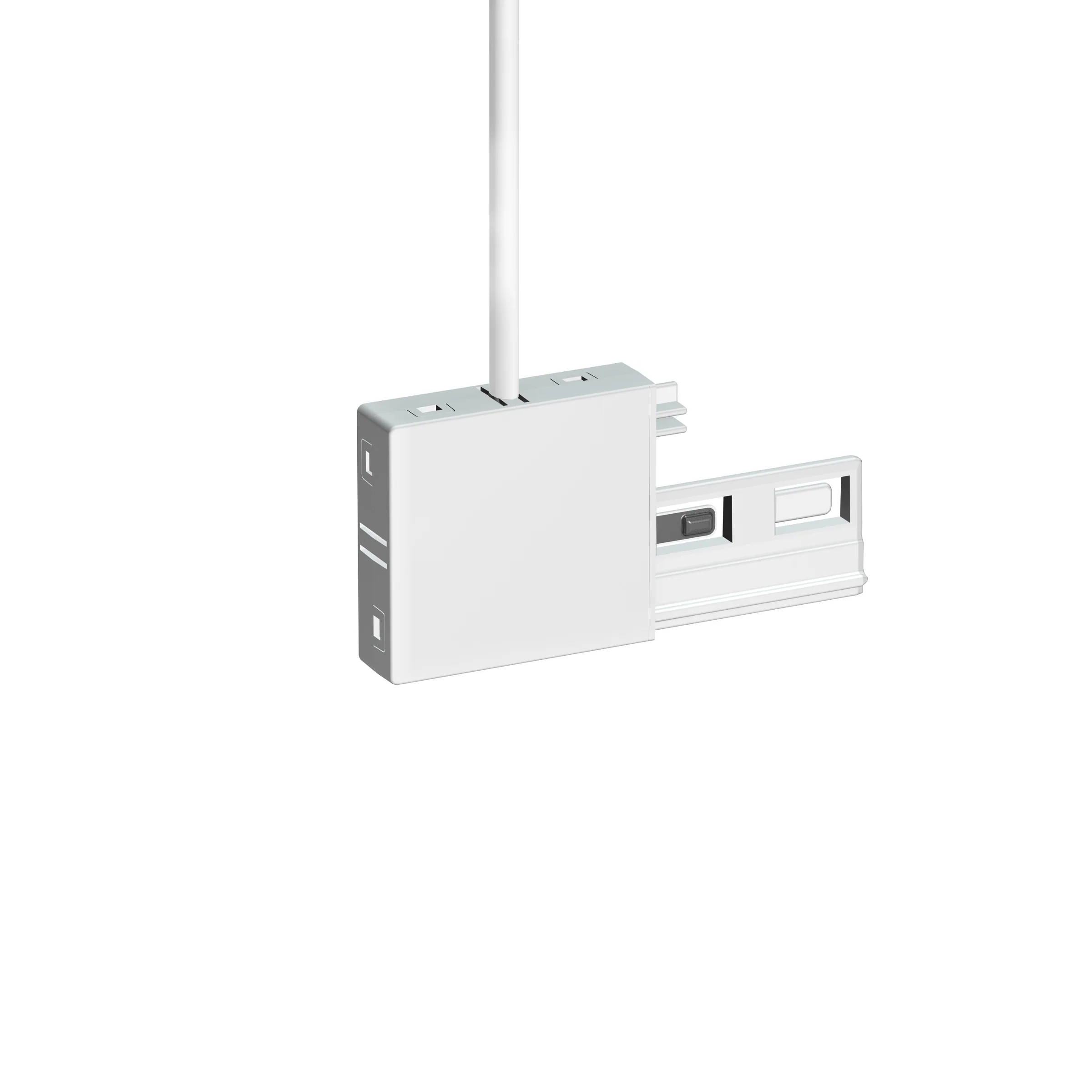 Connecteur d'alimentation sur le haut Illume Duo Rail 300 cm- Accrochage éclairage - Image 2