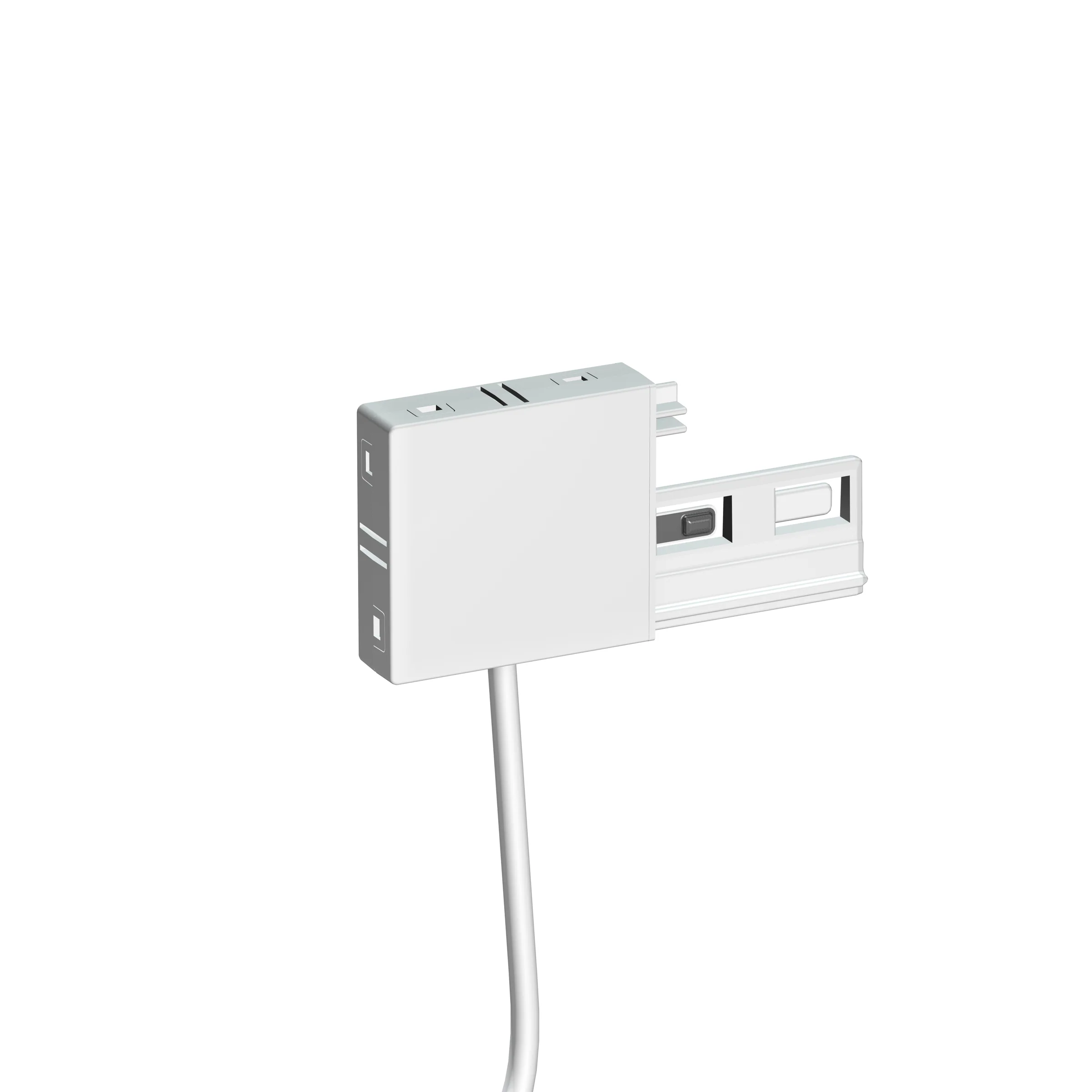 Connecteur d'alimentation vers le bas Illume Duo Rail 300 cm - Accrochage - Image 2