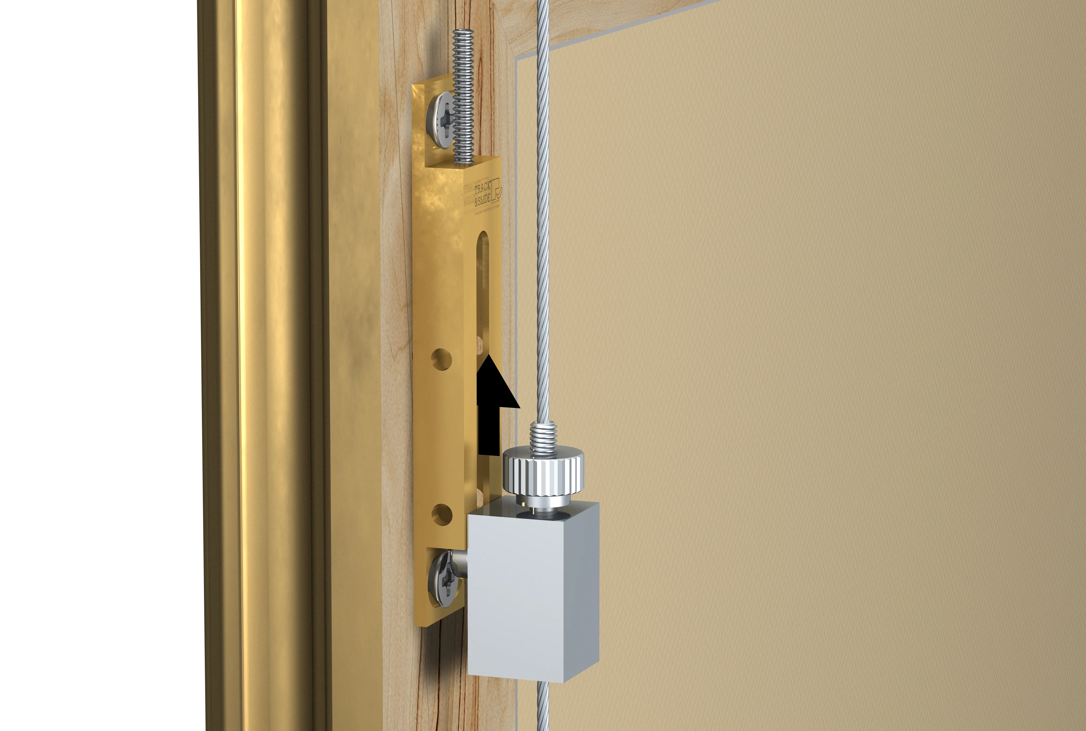 Adaptateur sécurisé pour platine de cadre sur cimaise et câble 1,2 et 1,8mm - Image 4